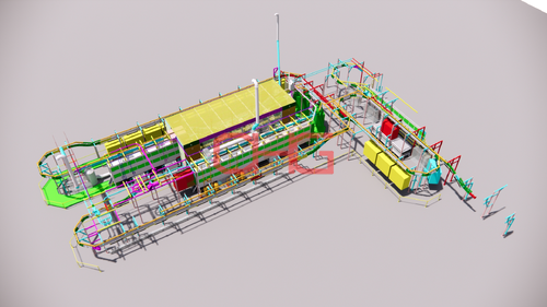 Progettazione e Layout Ingegneristico Linea di Rivestimento | CHG
