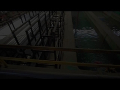 Serbatoio di pre-trattamento di immersione per la linea di rivestimento in polvere di profili in alluminio