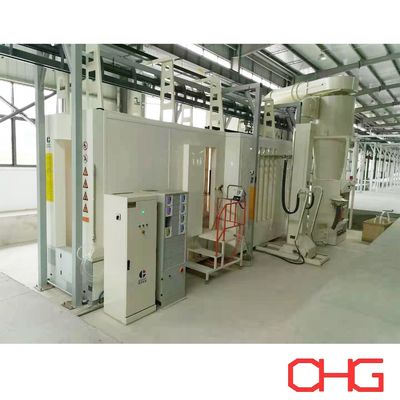 Stainless Steel PVC Carbon Steel Powder Coating Spray Booth per la linea di produzione di rivestimento