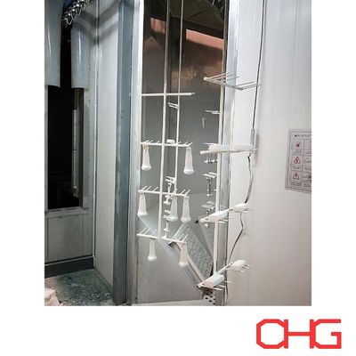 Buon prezzo Linea di verniciatura a spruzzo automatica professionale per vetro con lubrificante per applicazioni industriali, personalizzabile con sistema a nastro trasportatore in linea