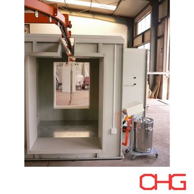 Buon prezzo Box di spruzzatura manuale per rivestimento in polvere con elevata efficienza di trasferimento e controllo di precisione in linea