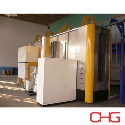 Buon prezzo Method Type and Automatic Stainless Steel Powder Coating Machine Spray Booth for Metal Surface Treatment in linea
