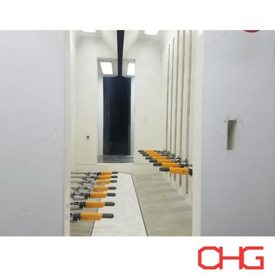 Buon prezzo Pistola a spruzzo elettrostatica automatica per verniciatura a polvere per cabina di verniciatura con unità di controllo in linea