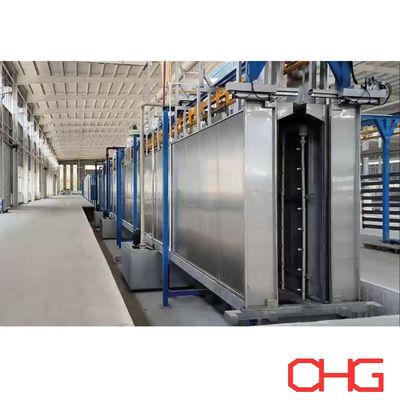 Buon prezzo Linea di produzione di rivestimento in polvere di scaffali metallici con cabina di spruzzatura in PP in linea
