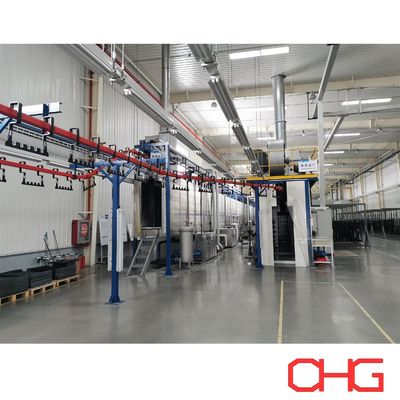 Buon prezzo Sistema di trasportatore monorail personalizzabile per la linea di produzione di rivestimento in polvere in linea