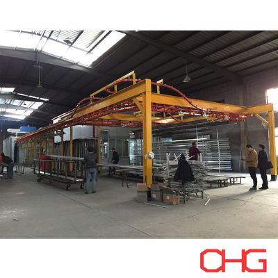 Buon prezzo Apparecchiature semiautomatiche per il rivestimento in polvere per la linea di produzione di profili di alluminio in linea