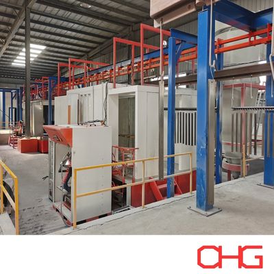 Buon prezzo Linea di produzione di rivestimento in polvere di profilo di alluminio dati tecnici personalizzati con prestazioni del sistema di trasporto aereo in linea