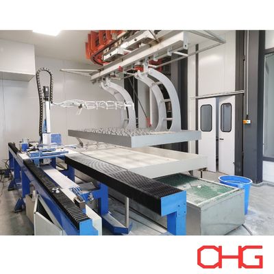 Buon prezzo Linea di verniciatura liquida con lubrificante di vetro manuale / automatica per la forgiatura su substrato metallico in linea