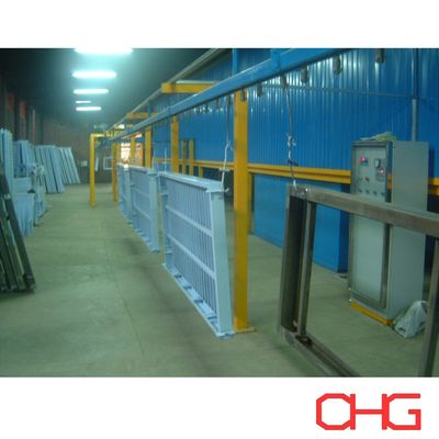 Pistola di spruzzo elettrostatica manuale Linea di rivestimento in polvere personalizzata per letti ospedalieri su substrato metallico