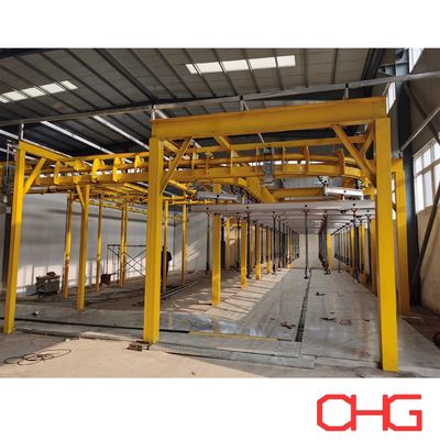 Buon prezzo Linea di verniciatura a liquido con immersione seguita da sgocciolamento, essiccazione e raffreddamento naturale in linea