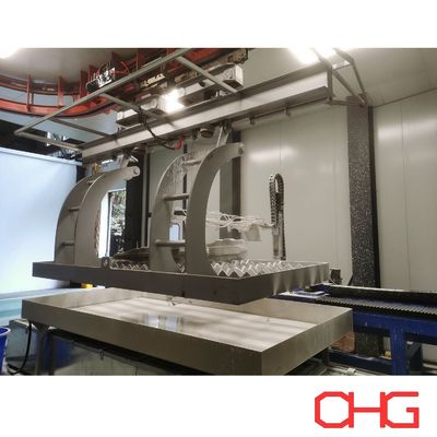 qualità Parti di macchine pesanti Verniciatura liquida bagnata Linea di produzione di spruzzatura con metodo manuale Tipo di apparecchiatura di spruzzatura fabbrica