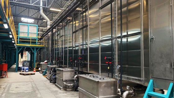 Buon prezzo Linea di Elettroforesi E-Coating progettata per alloggiamenti di batterie automobilistiche, garantendo protezione dalla corrosione e applicazione uniforme del rivestimento online