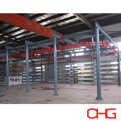 Linea di produzione di rivestimento in polvere personalizzata con sistema di recupero della polvere e cambio di colore