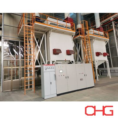Buon prezzo Linea automatica di rivestimento in polvere personalizzata con sistema di trasporto per profilo di alluminio in linea
