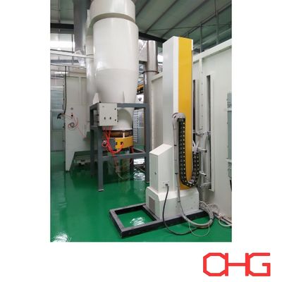 Buon prezzo Linea di rivestimento in polvere personalizzata con sistema di cambiamento rapido del colore e cabina di spruzzo in PVC in linea