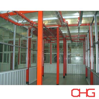 Buon prezzo Linea di rivestimento in polvere personalizzata automatizzata con cabina di spruzzatura in acciaio inossidabile in linea