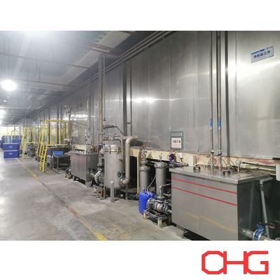 Sistema tunnel di spruzzatura di pretrattamento personalizzato per macchina di verniciatura a polvere di alta qualità