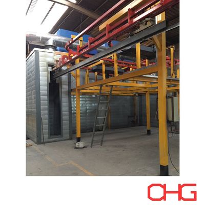 Buon prezzo Linea professionale di rivestimento in polvere per profili in alluminio per carico e scarico manuale in linea