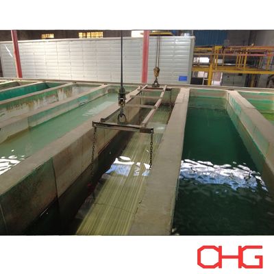 Buon prezzo Customized Dipping Pretreatment for Aluminum Profiles Powder Coating Line Coating Production Line in linea