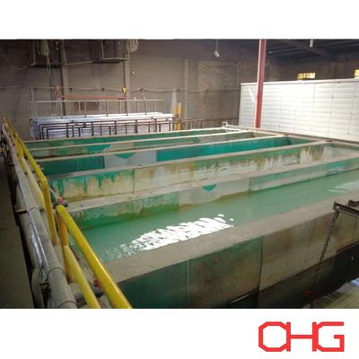 Buon prezzo Pretrattamento Automatico Professionale in Vasche di Pretrattamento per Linea di Verniciatura a Polvere di Profili in Alluminio in linea