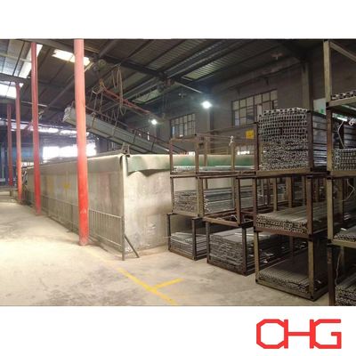 qualità Apparecchiature per la spruzzatura elettrostatica, immersione professionale, pretrattamento per la produzione di rivestimenti in polvere per profili di alluminio fabbrica