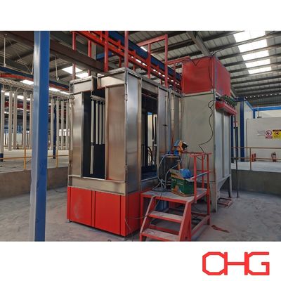 Linea di rivestimento in polvere completamente automatica con assistenza post-vendita