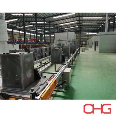 Linea di produzione di verniciatura a polvere in lamiera di acciaio al carbonio superiore con macchina per lucidatura robot personalizzata per prestazioni