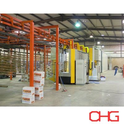 Buon prezzo Cabina di verniciatura a polvere in acciaio inossidabile/PVC/acciaio al carbonio con unità di controllo PLC in linea
