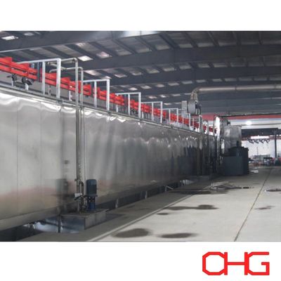 Linea di rivestimento Attrezzatura per verniciatura a polvere con unità di controllo PLC e sistema di recupero polvere