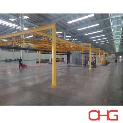 Linea di rivestimento in polvere personalizzata per profili in alluminio realizzata con tutte le attrezzature