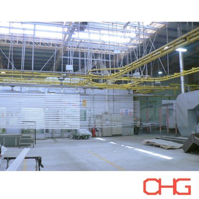 Buon prezzo Linea di produzione di rivestimento in polvere di profilo di alluminio personalizzato con unità di controllo PLC in linea