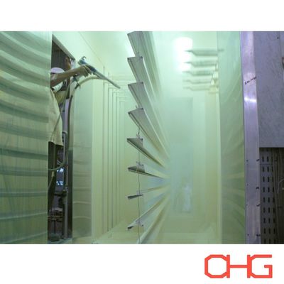 Linea di produzione di rivestimento in polvere personalizzabile e ad alte prestazioni per profili in alluminio