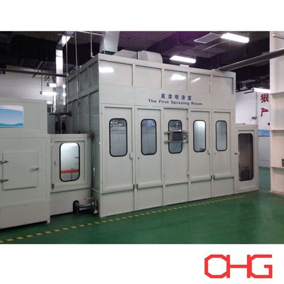 Buon prezzo Customized Wet Painting Booth Eco Friendly With Automatic Spray Painting Coating Machine (Motore di verniciatura a spruzzo automatico) in linea