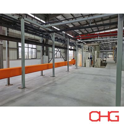 Buon prezzo Linea di produzione di rivestimento in polvere automatizzata professionale Sistema di spruzzo di polvere include forno di rivestimento in polvere in linea