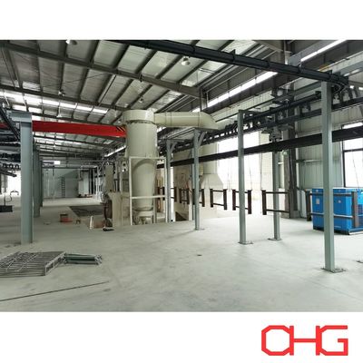 Linea di produzione di rivestimento in polvere Personalizzazione del sistema di rivestimento per parti metalliche