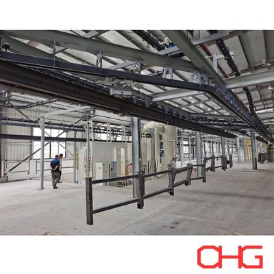 Linea di produzione di rivestimento in polvere superiore con unità di controllo PLC