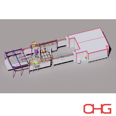 Occorrenti per il rivestimento professionale Linea di rivestimento in polvere elettrostatica automatica