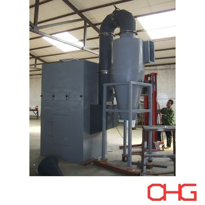 Buon prezzo Casella di recupero della polvere di ciclone automatica a cambiamento rapido di colore con unità di controllo PLC in linea