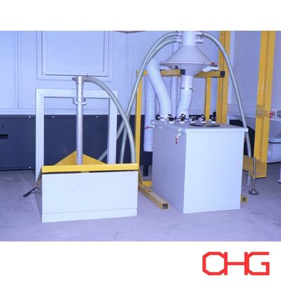 Buon prezzo ES PB VPS Centro di rifornimento di polvere Vibratore di polvere filtro elettrico e secchio di polvere in linea