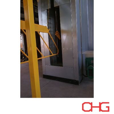Buon prezzo Linea automatica di rivestimento in polvere con sistema di trasporto elettrico e libero per soluzioni flessibili di rivestimento di componenti metallici industriali in linea