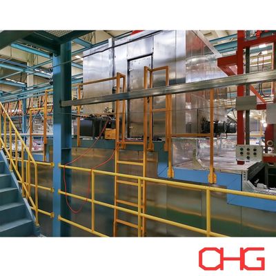 Forno per la cura del rivestimento in polvere personalizzato Controllo PLC Forno di polimerizzazione