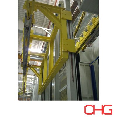 PLC Controllo polvere di rivestimento macchina di sollevamento personalizzabile per la linea di produzione di rivestimento