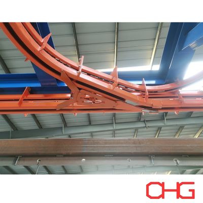 Buon prezzo Power and Free Overhead Conveyor System within Powder Coating Line Customized Technical Data in linea