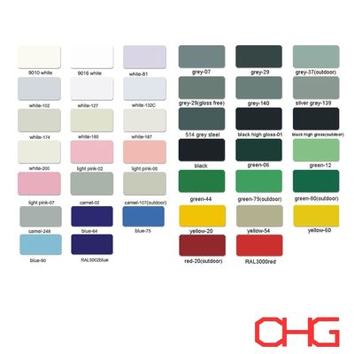 Polvere di rivestimento in polvere epossidica personalizzata, polvere ad alto lucido, semi-luce e non lucido