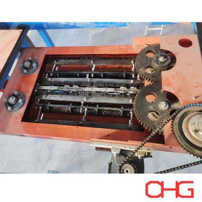 Sistema di trasportatore in acciaio al carbonio senza energia personalizzato per la linea di produzione di rivestimento